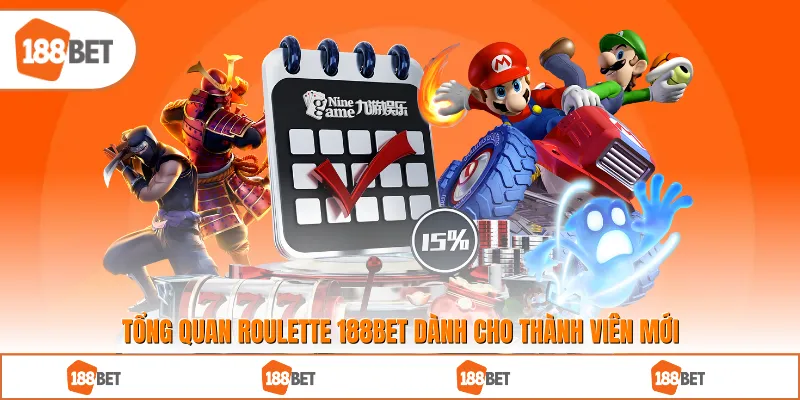 Tổng quan Roulette 188BET dành cho thành viên mới